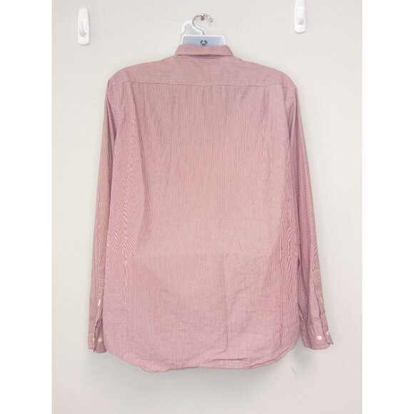 Nautica Men's Red/White Casual Button Down Shirt Size Large - Picture 2 of 4